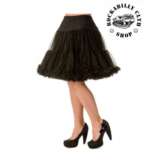 HOLKY / GIRLS - Spodnička dámská retro rockabilly pin-up Banned Walkabout Petticoat Black