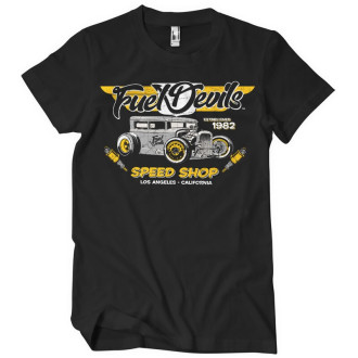 FUEL DEVILS - Pánské Tričko Fuel Devils LA Speed Shop T-Shirt