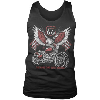 ROUTE 66 - Pánské tílko Route 66 American Eagle Bike Tank Top