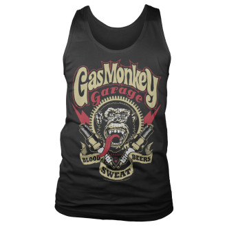 GAS MONKEY GARAGE - Pánské tílko Gas Monkey Garage Spark PlugsTank Top