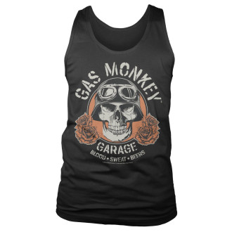 GAS MONKEY GARAGE - Pánské tílko Gas Monkey Garage Skull Tank Top